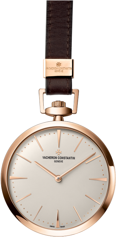 Patrimony Manual Winding Pocket Watch (520x850), Png Download