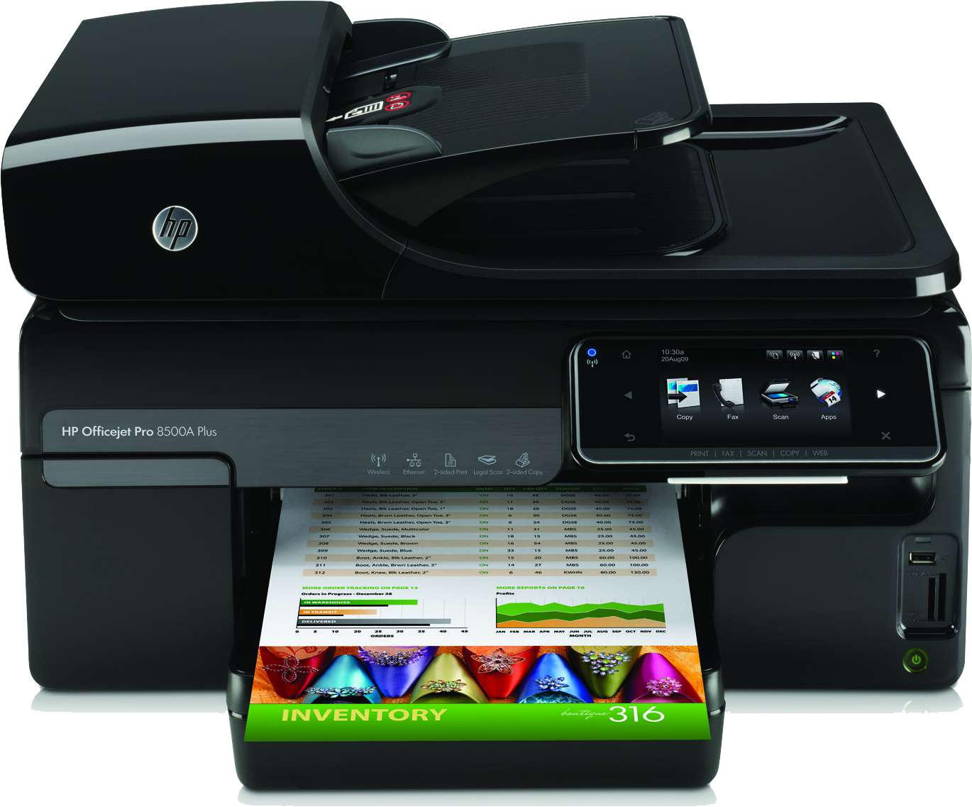 Hp Printer Png (1370x1137), Png Download