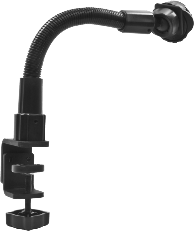 12" Gooseneck C-clamp Mount (900x900), Png Download