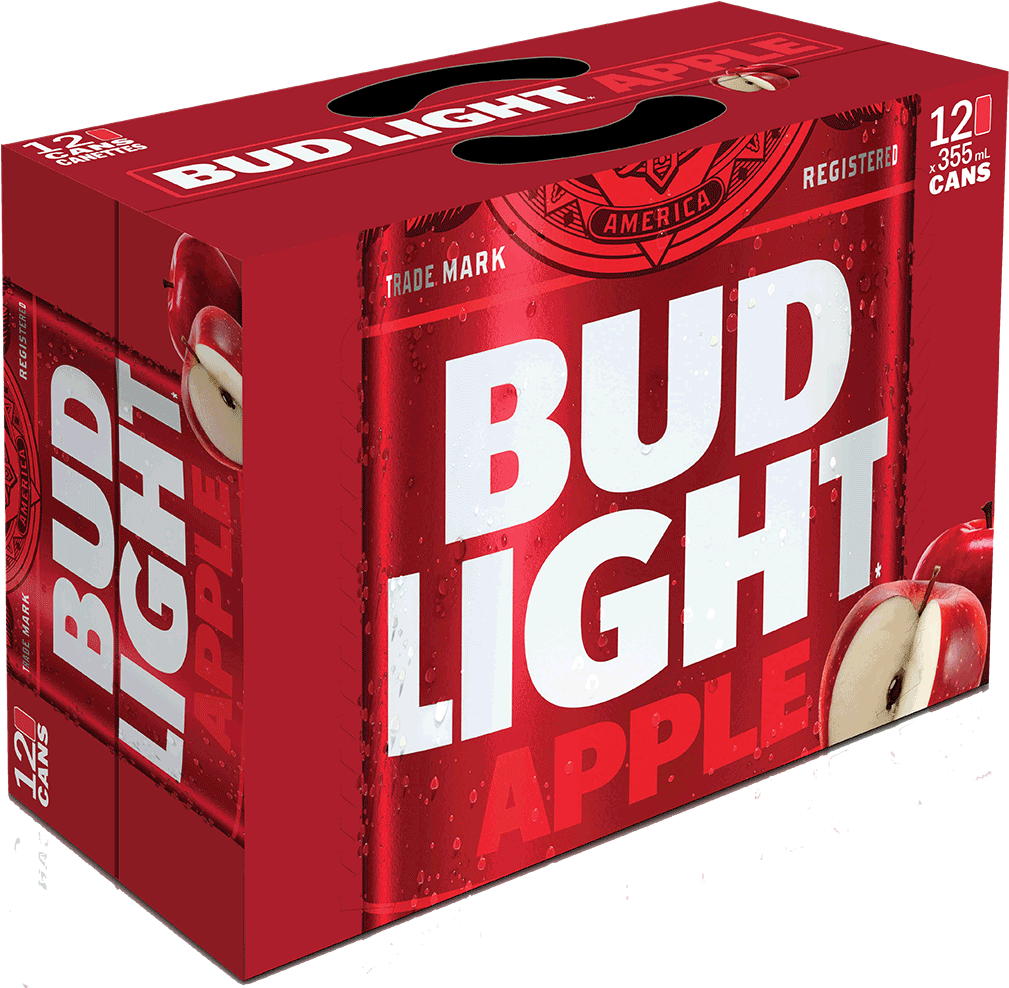 Bud Light Apple (1024x987), Png Download
