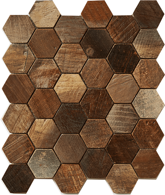 Hexagon Mosaic (1000x1000), Png Download