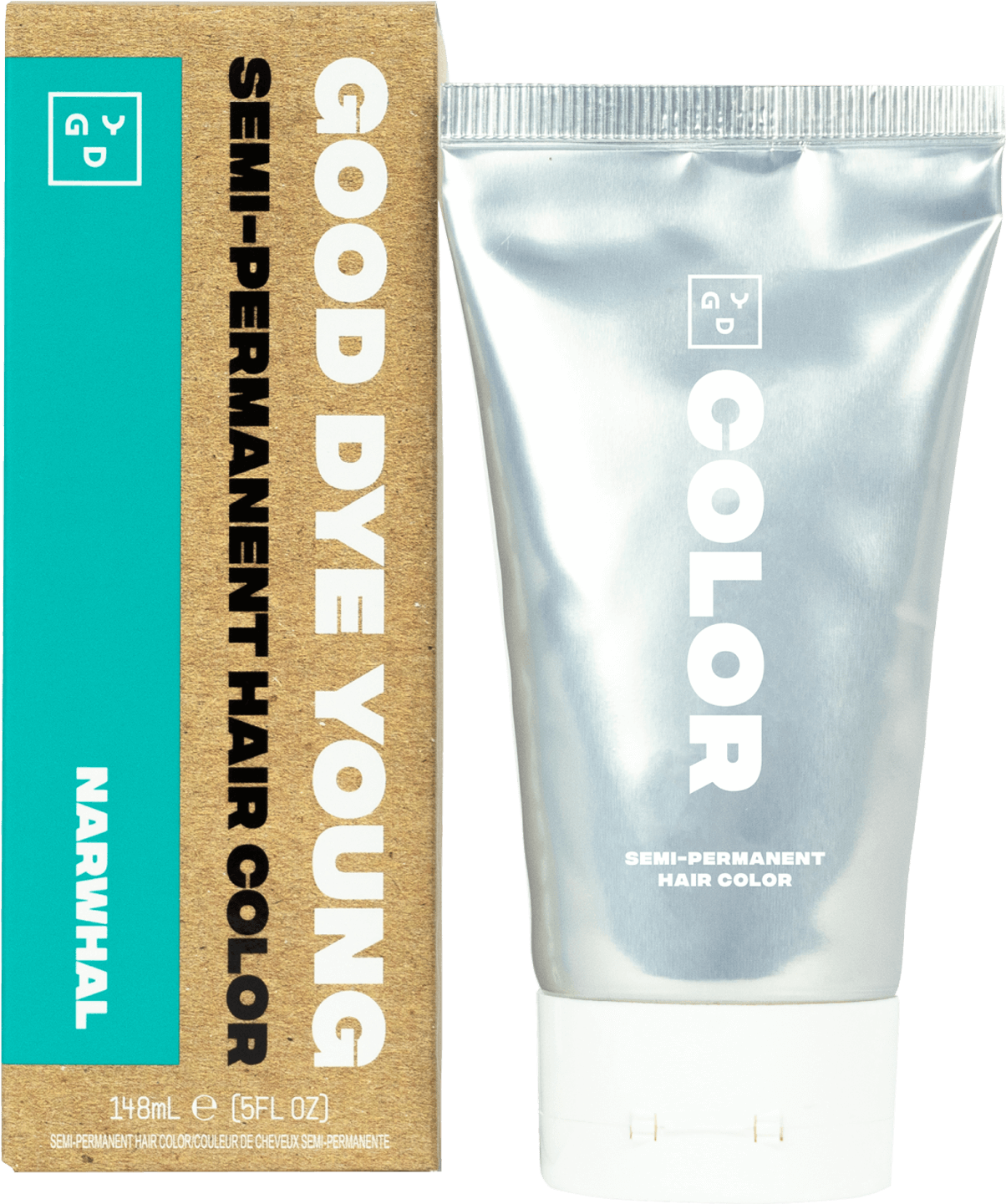 Good Dye Young Narwhal Semi Permanent Hair Color (1500x1500), Png Download