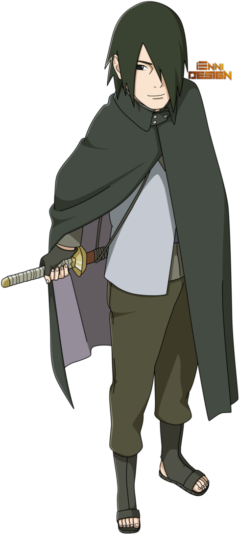 Robes Drawing Naruto Shippuden (692x1154), Png Download