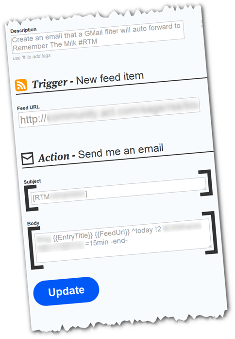 Ifttt Recipe For Adding A Task To Remember The Milk (500x722), Png Download