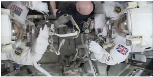 Tim Peake Boldly Takes The Union Jack Where No Briton (300x200), Png Download