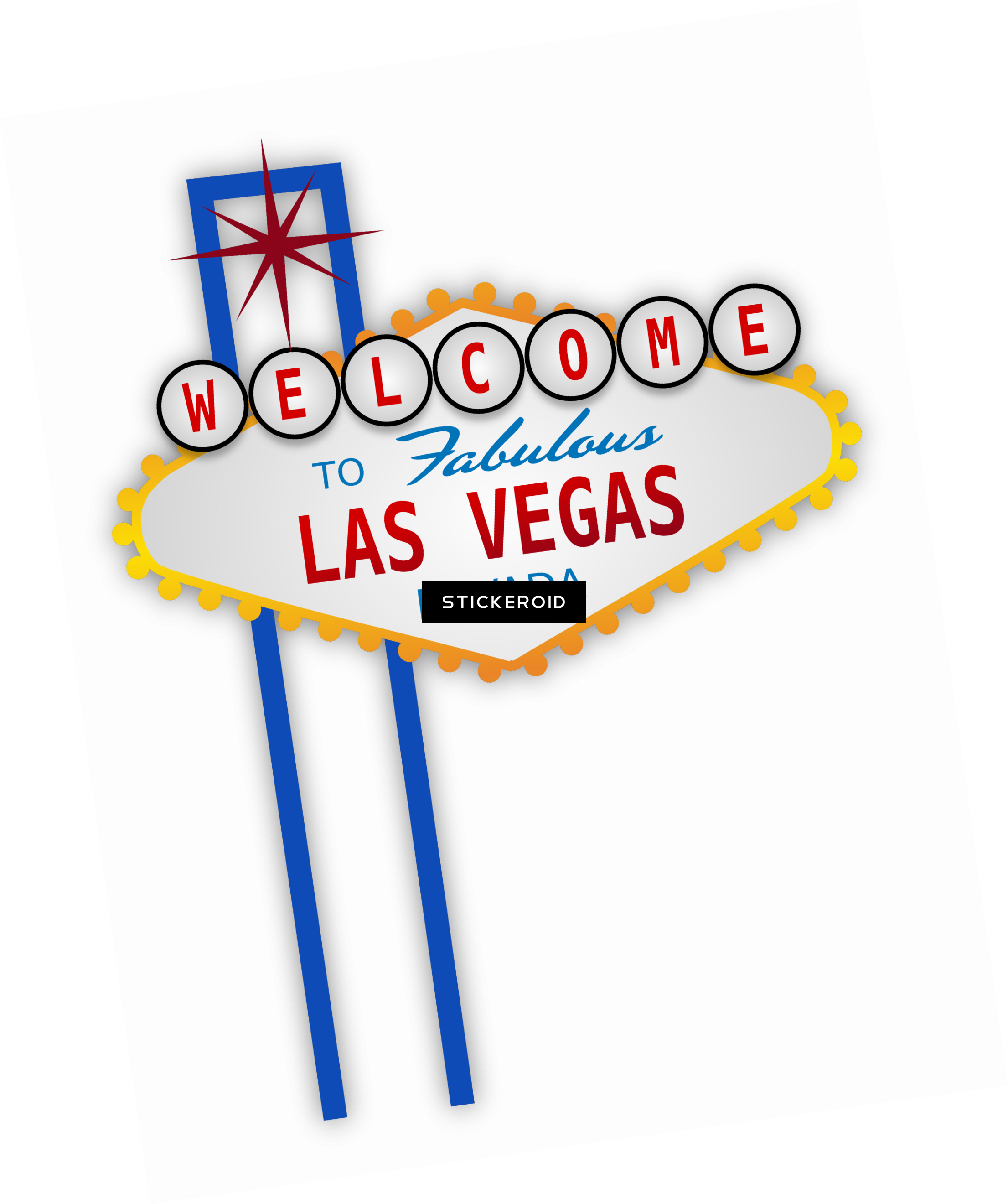 Las Vegas Nevada States United (2211x2640), Png Download
