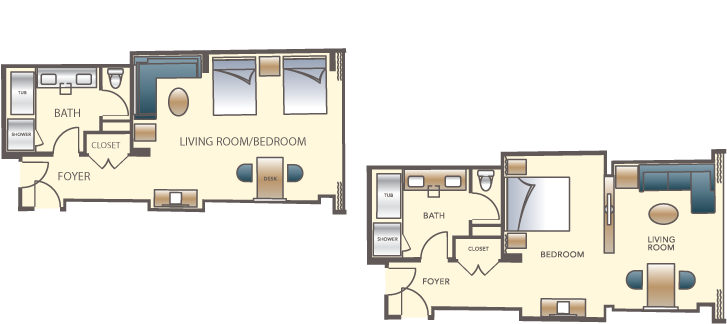 Tower King Suite (830x482), Png Download