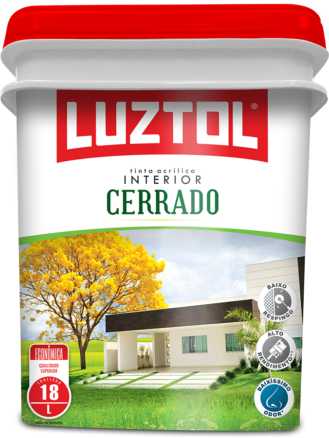 Tinta Luztol Cerrado 18l (950x950), Png Download