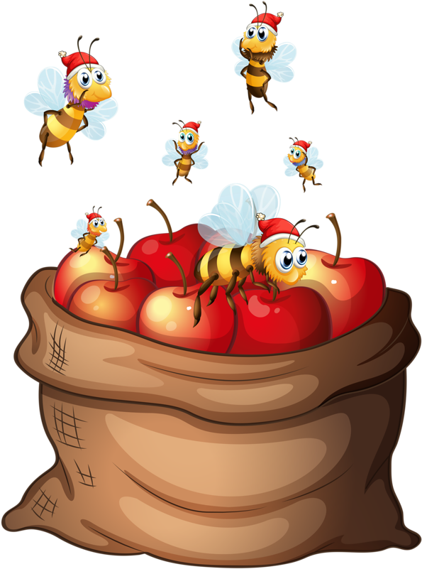 Фотки Abejas, Dibujos Animados, Sacos, Blanco, Pintura, (604x800), Png Download