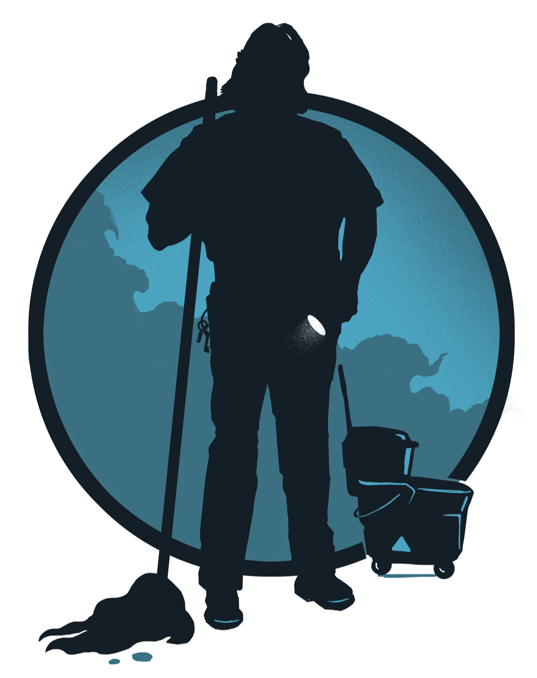 20141027101929-portal To Hell Janitor (1084x1370), Png Download