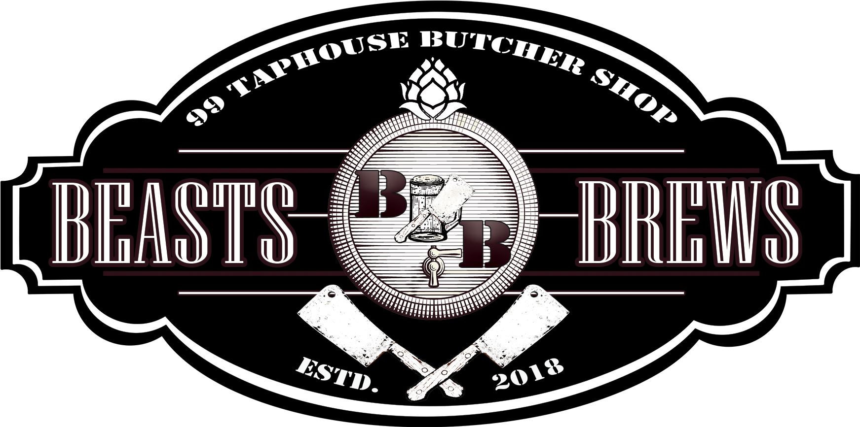 Courtesy Beasts And Brews (1800x911), Png Download