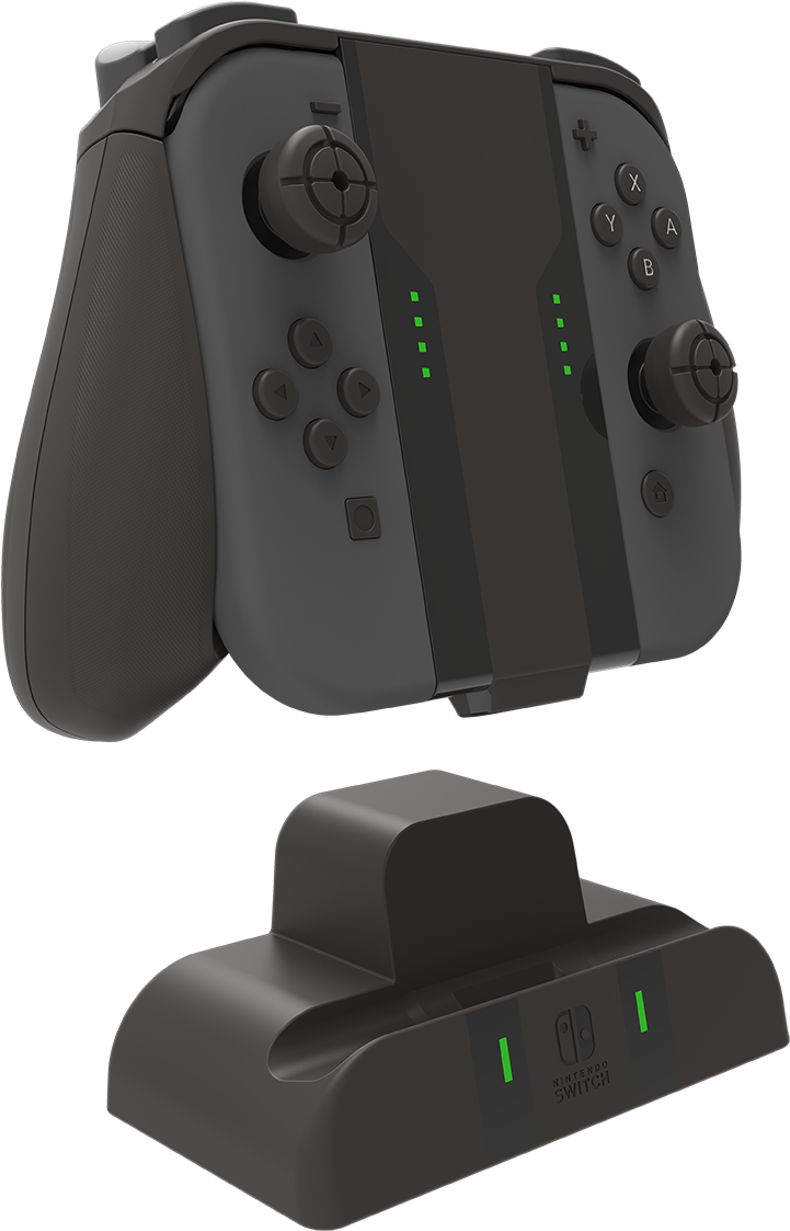 Pro Joy-con Charging Grip - Joy-con (800x1227), Png Download