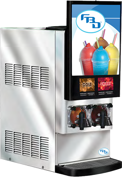 Beverage Dispensing Equipment Carousel - Fbd Frozen Beverage Dispenser (603x643), Png Download