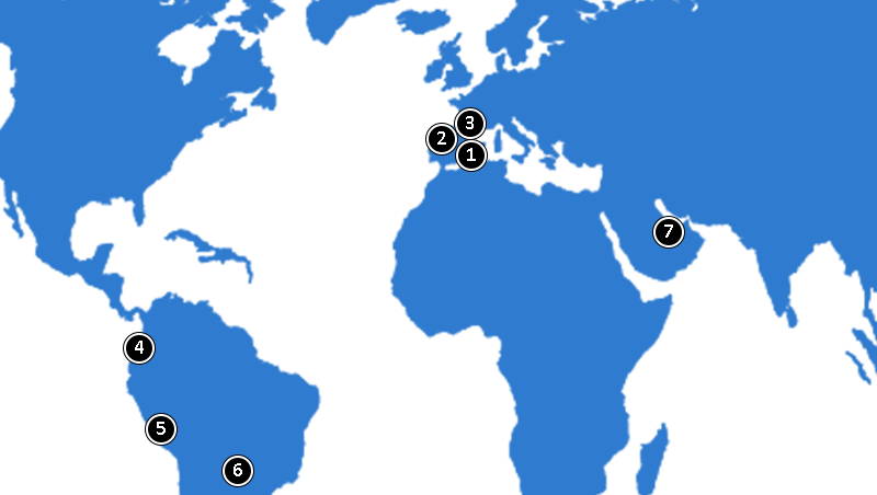 Mapamundi Tc - Red Panda Population Map (800x452), Png Download