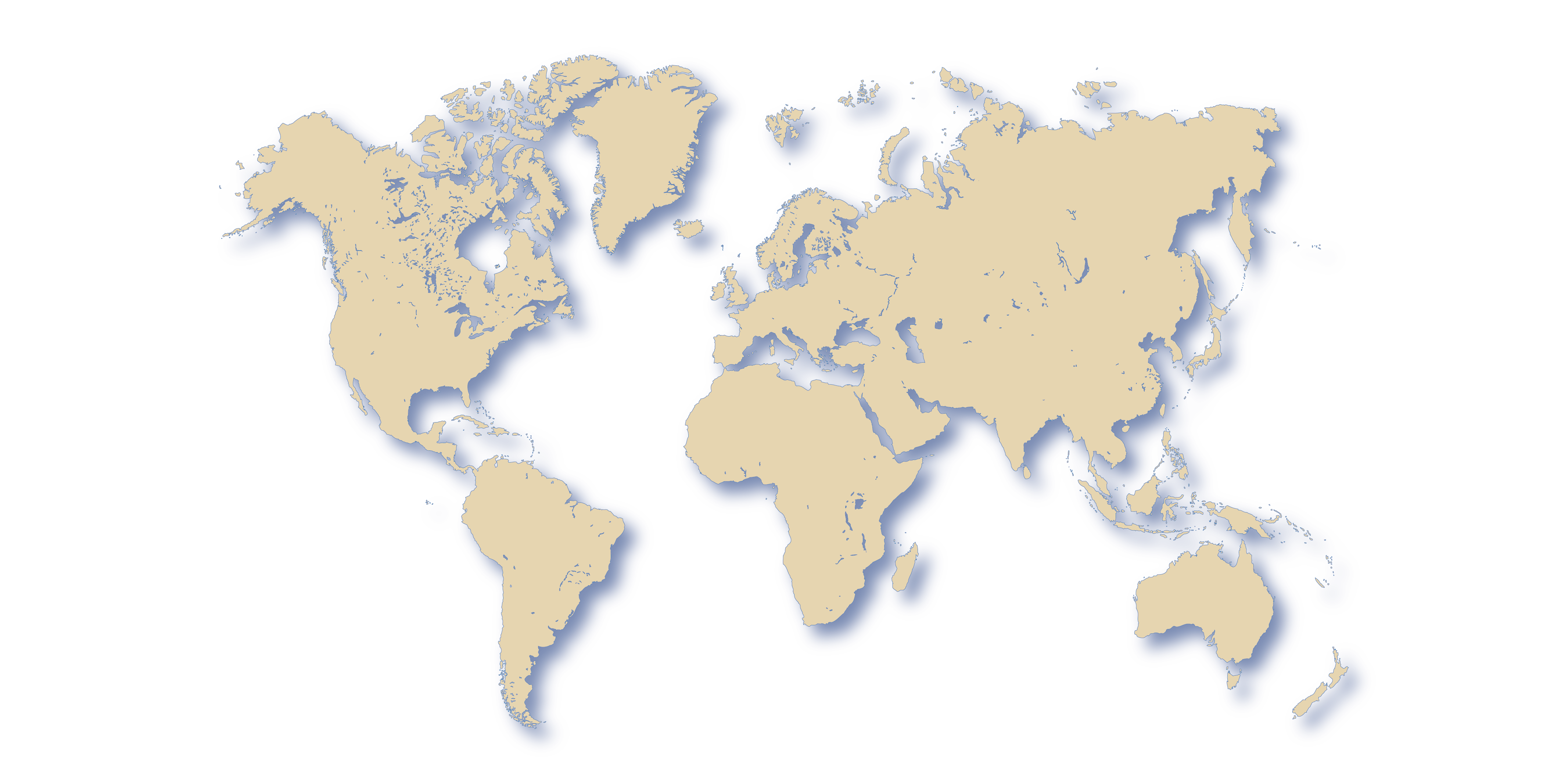 1994 - World Map (4267x2134), Png Download
