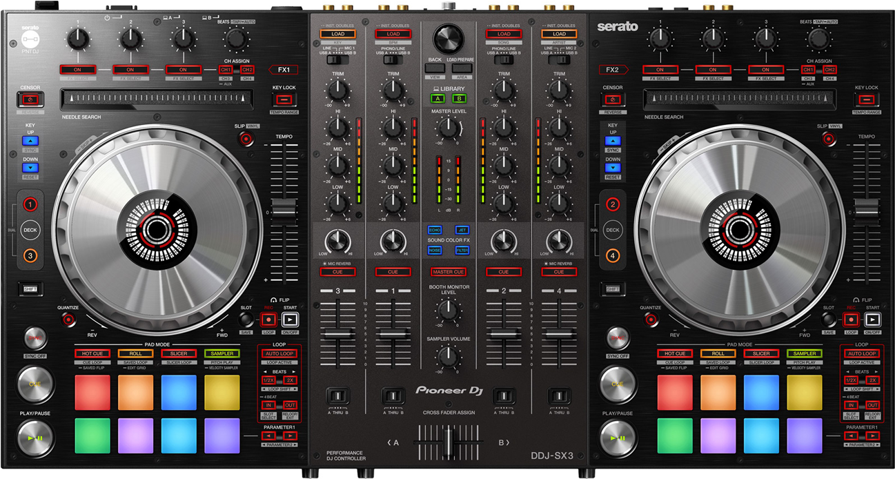 More Views - Pioneer Ddj Sx3 Precio (1680x1750), Png Download