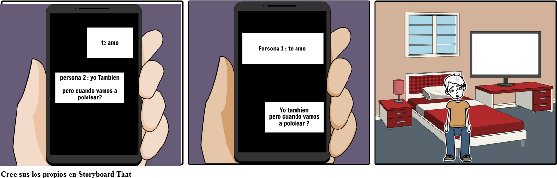 Escena 1 Y - Cartoon (1164x385), Png Download