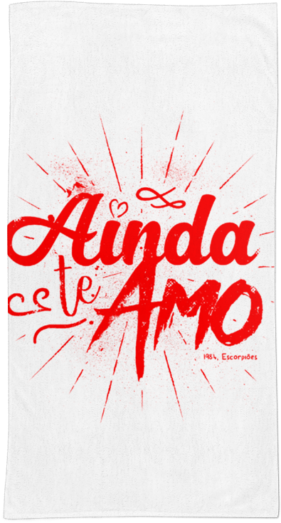 Toalha Ainda Te Amo De Wilson Melona - Construction Paper (800x800), Png Download
