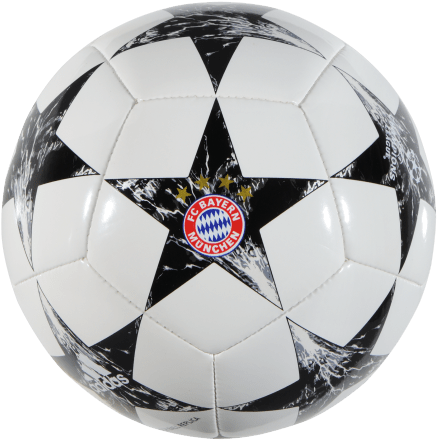 Adidas Champions League 17 Mini Skills Ball - White/blue (660x660), Png Download