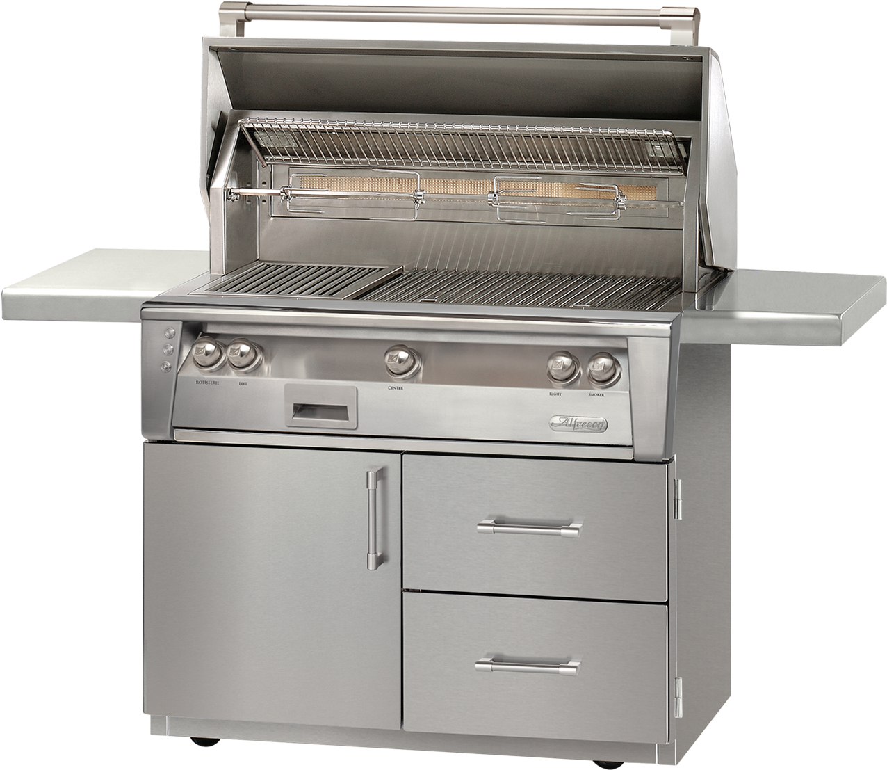 42" Alfresco Alxe Gas Grill W/ Sear Zone & Rotisserie - Alfresco Gas Grill 36 (1300x1300), Png Download