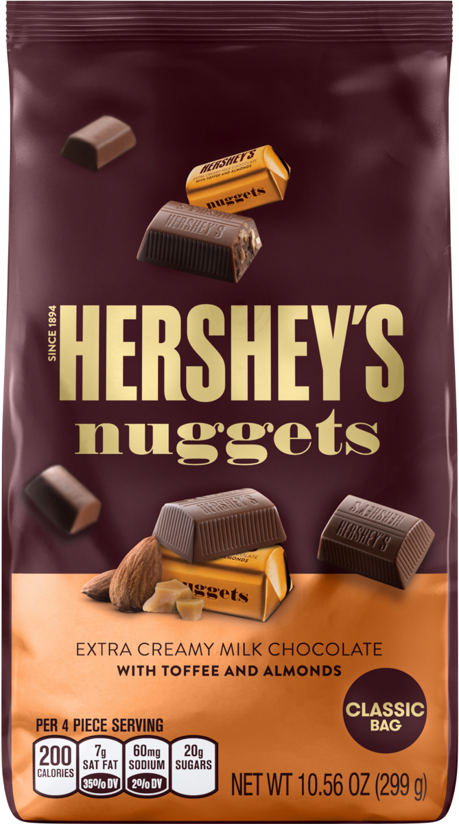 Hershey Nuggets With Toffee (1200x1200), Png Download