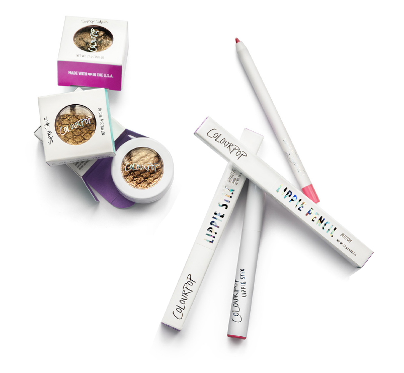 Colourpop Retail Design - Cosmetics (828x740), Png Download