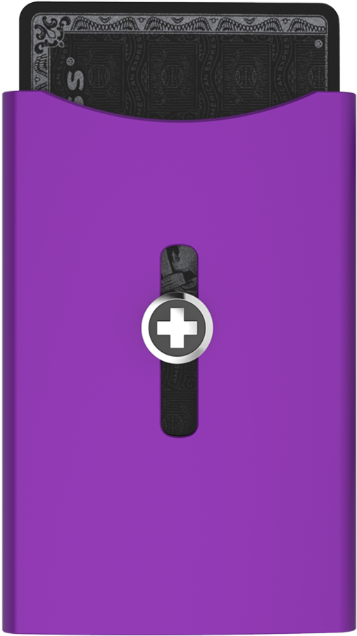 Wagner Swisswallet Original Aluminium Wallet At Wallet - Glass Bottle (1000x1000), Png Download