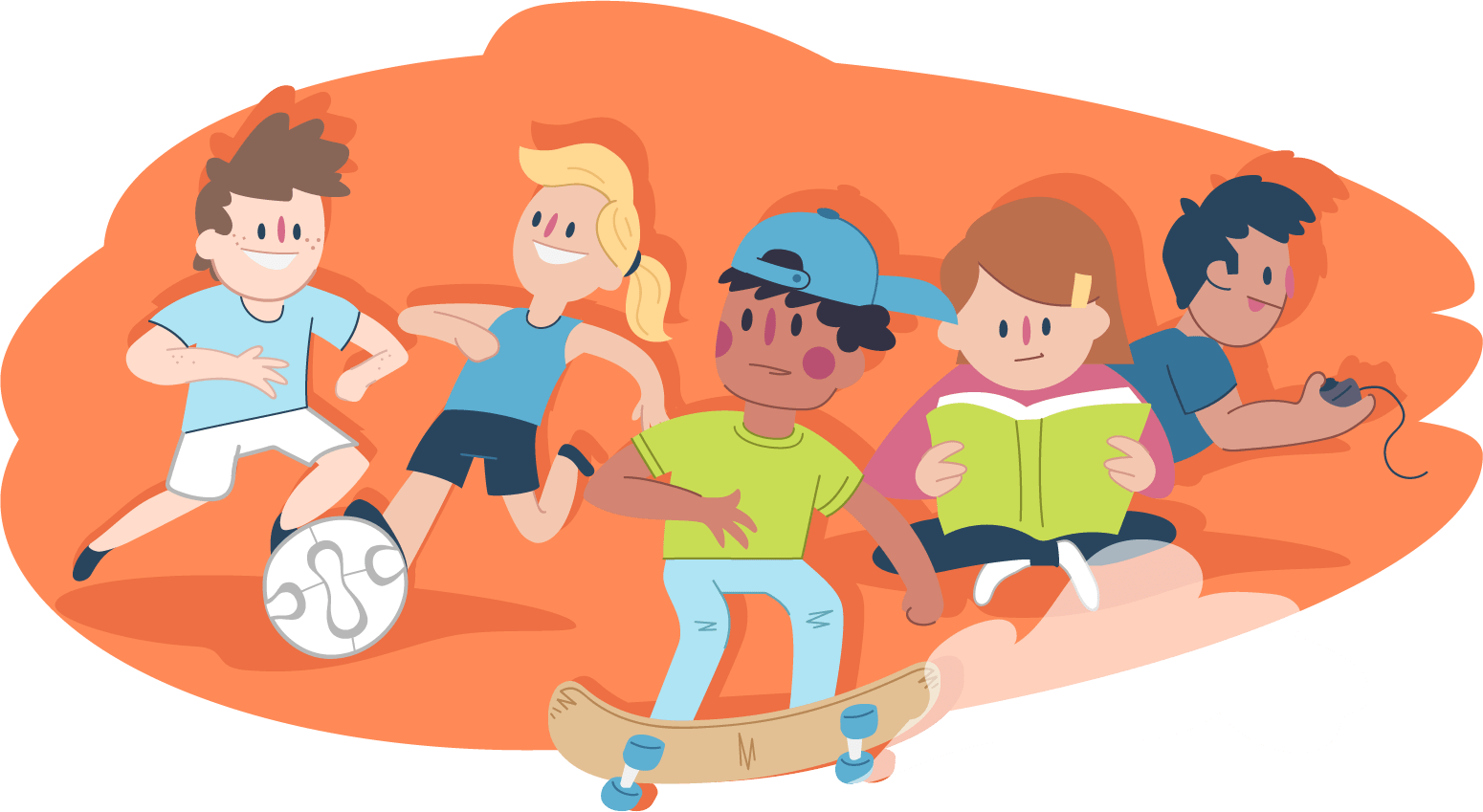 How To Be Happy Being Yourself - Kids Helpline Png (1550x849), Png Download