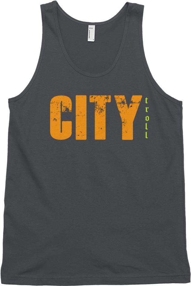 Unisex City Troll Tank (1000x1000), Png Download