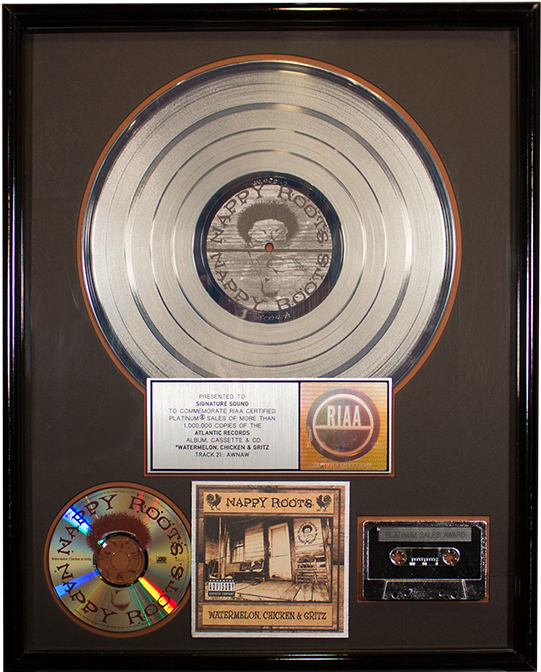 Platinum Record Png - Roots Watermelon Chicken And Gritz (650x900), Png Download