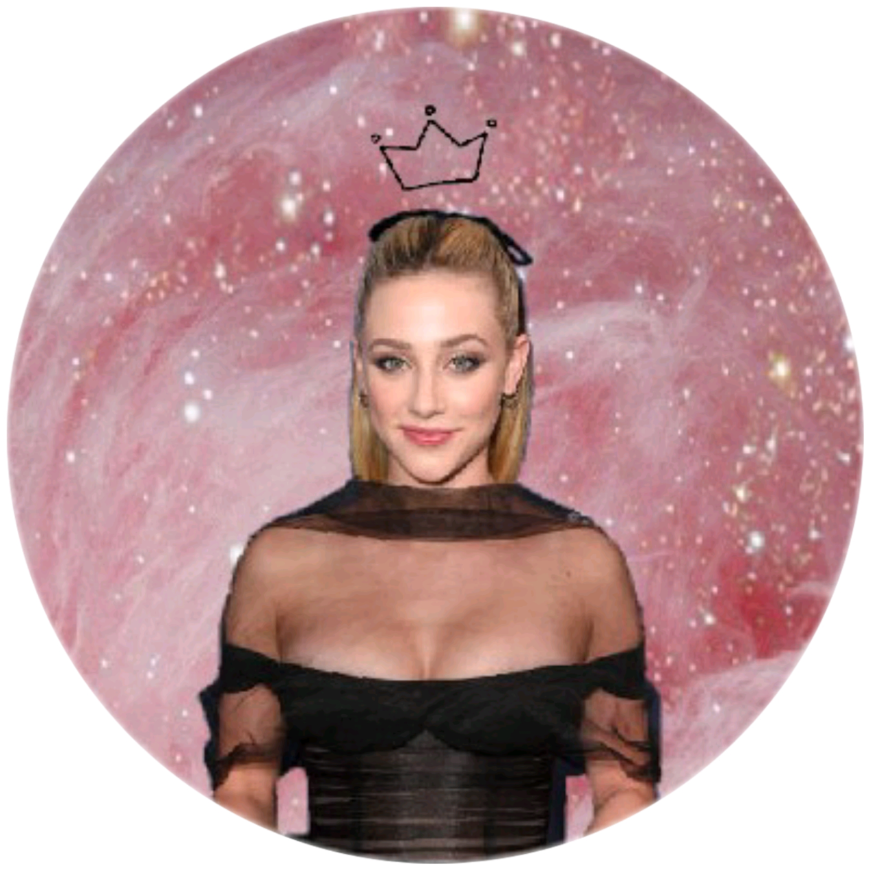 Pink Lili Icons - Girl (1280x1280), Png Download