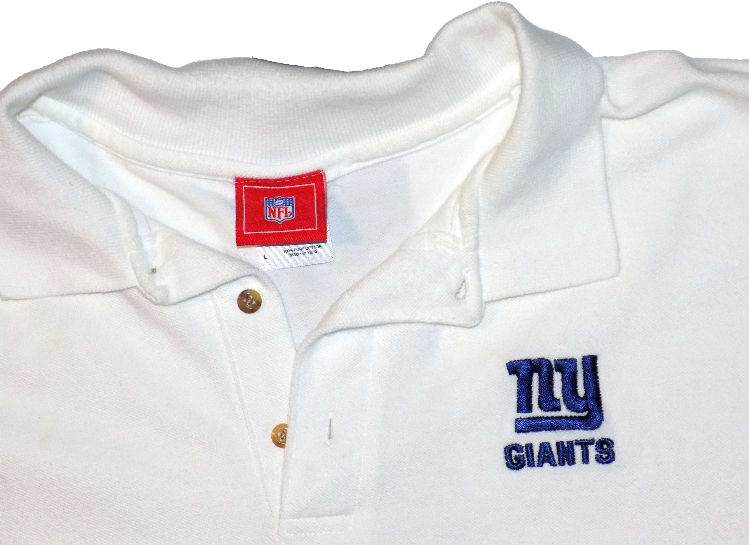 Image Of Ny Giants Nfl Polo - Polo Shirt (3000x2250), Png Download