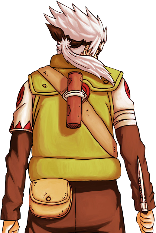 L'enfance De Kakashi Hatake (531x775), Png Download