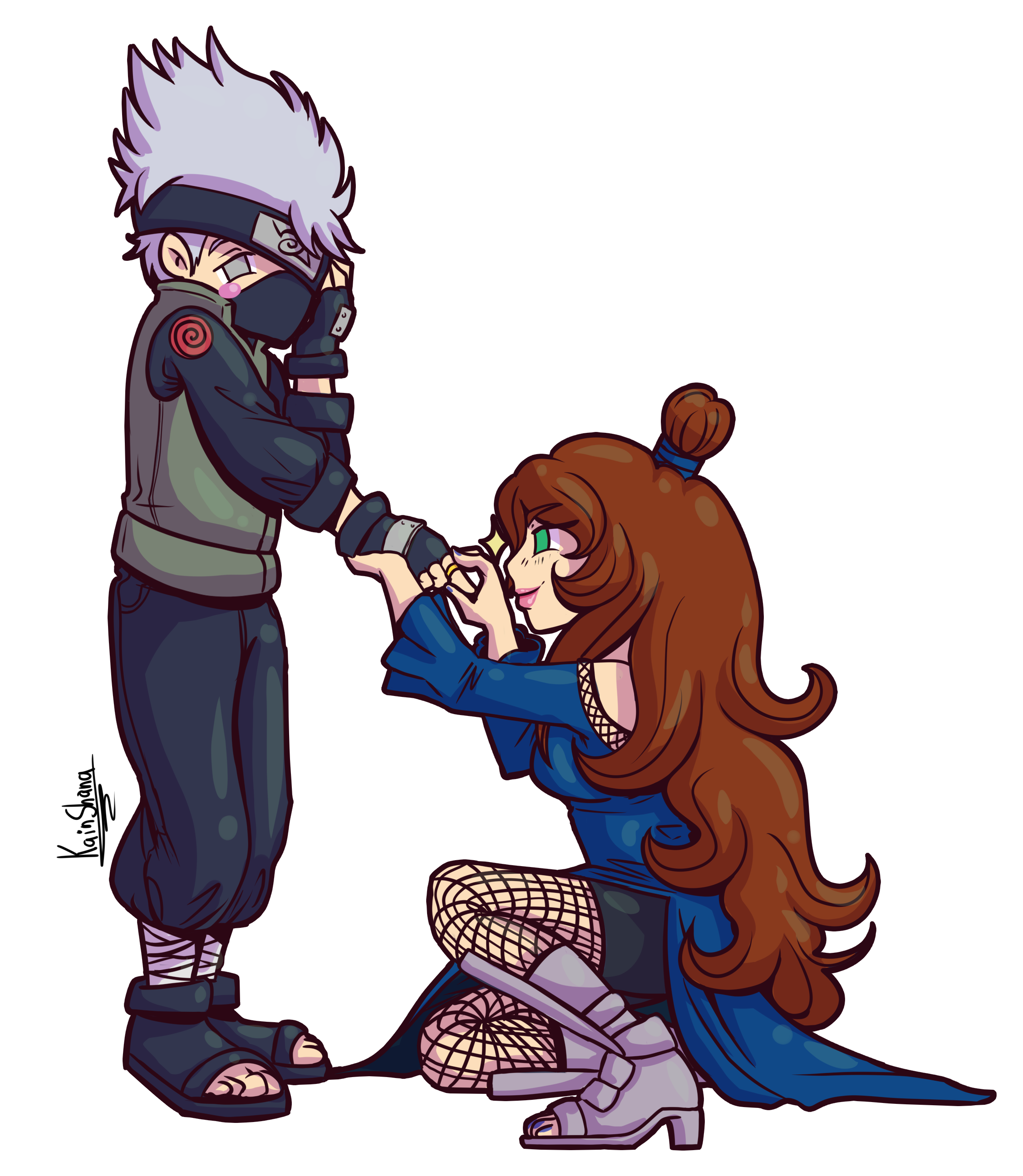 The Third Request I Got Was For Ohayohimawari, Who - Cartoon (2344x2680), Png Download