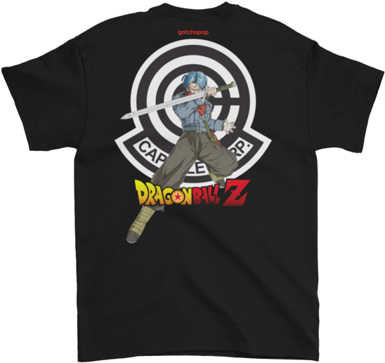 Download Capsule Corp Trunks Shirt PNG Image with No Background