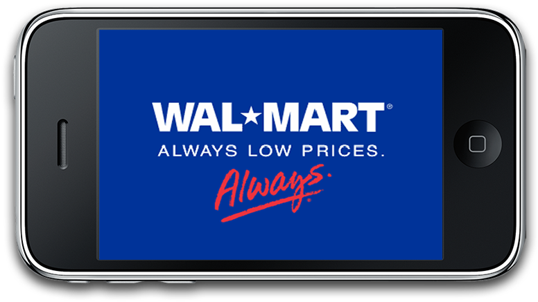 Walmart Lessens The Prices Of Ipad 2, Ipad 4, Iphone - Walmart (800x460), Png Download