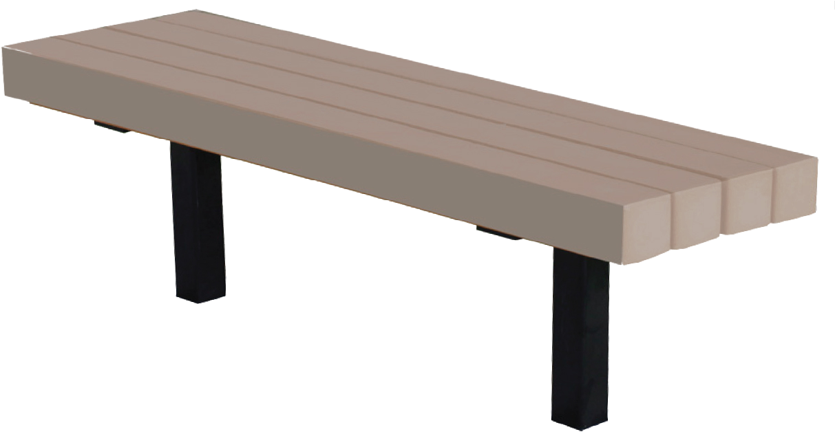 6' Dog Park Trail Bench Seat - Outdoor Bench (1473x779), Png Download