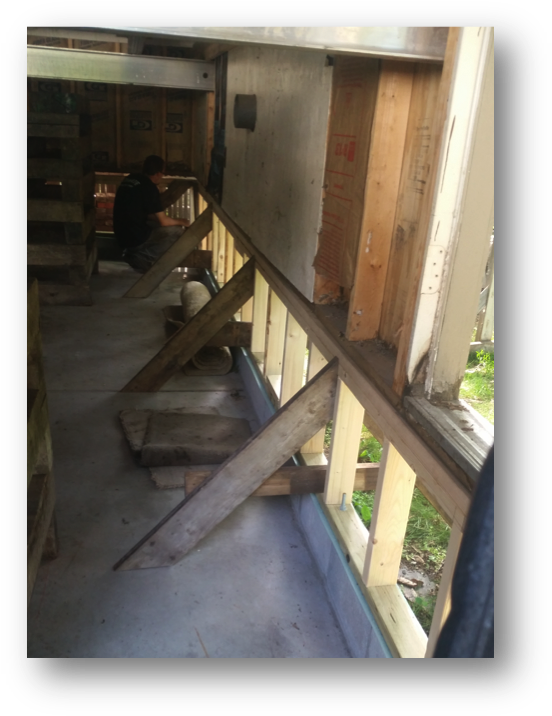 Structural Repair Beam Replacement - Plywood (564x729), Png Download