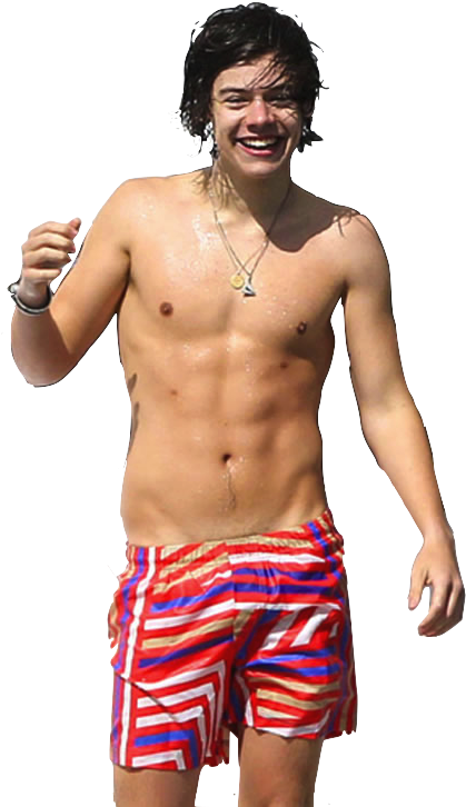 This Is Pretty Hot My God - Harry Styles Hot Shirtless (750x741), Png Download