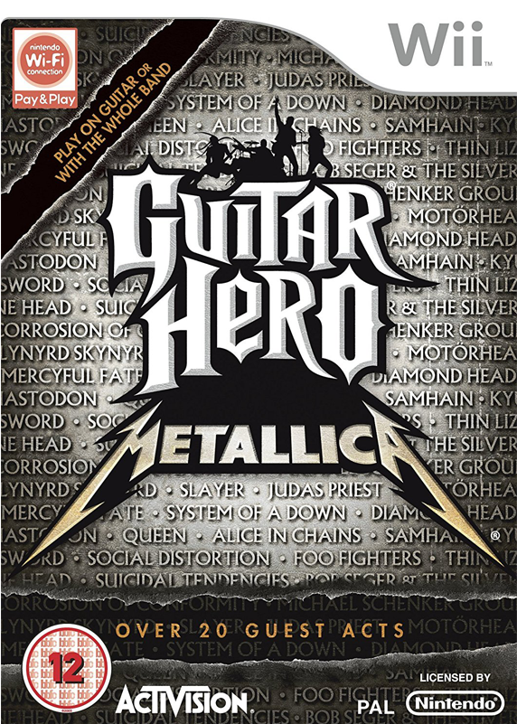 Guitar Hero - Wii - Guitar Hero Metallica Xbox 360 (800x800), Png Download