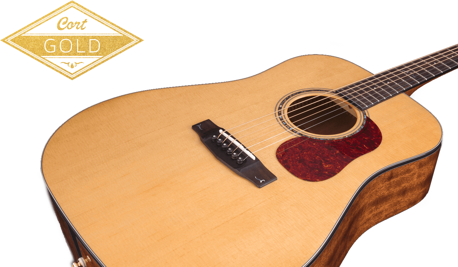 Acoustic Guitar (1600x900), Png Download