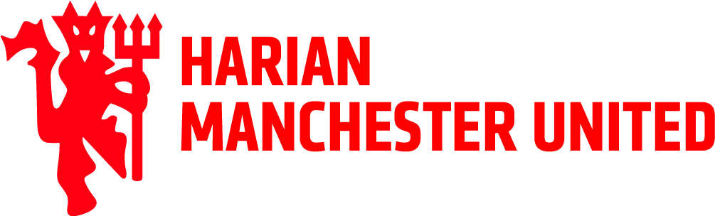 Manchester United Logo Black And White - Manchester United (1036x303), Png Download