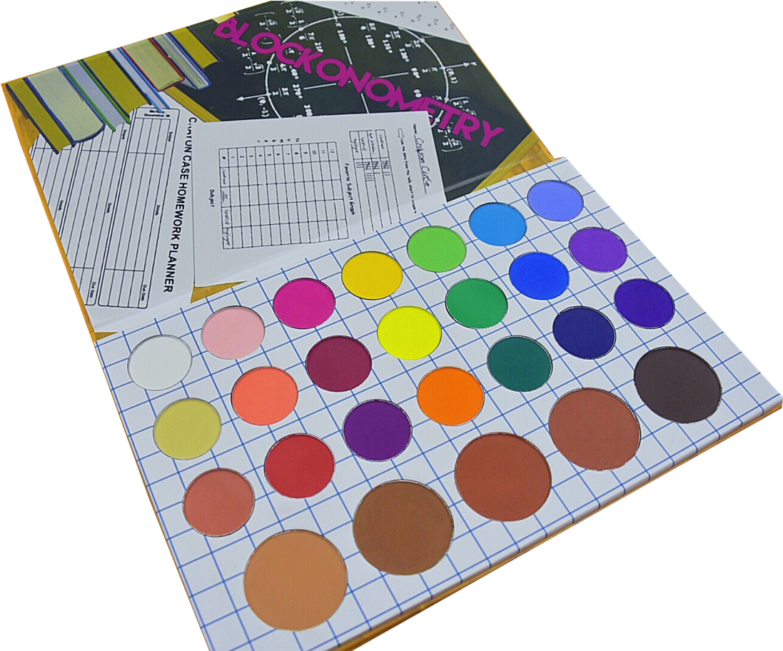 The Matte Book Palette - Blizguciai Akims (1200x1200), Png Download