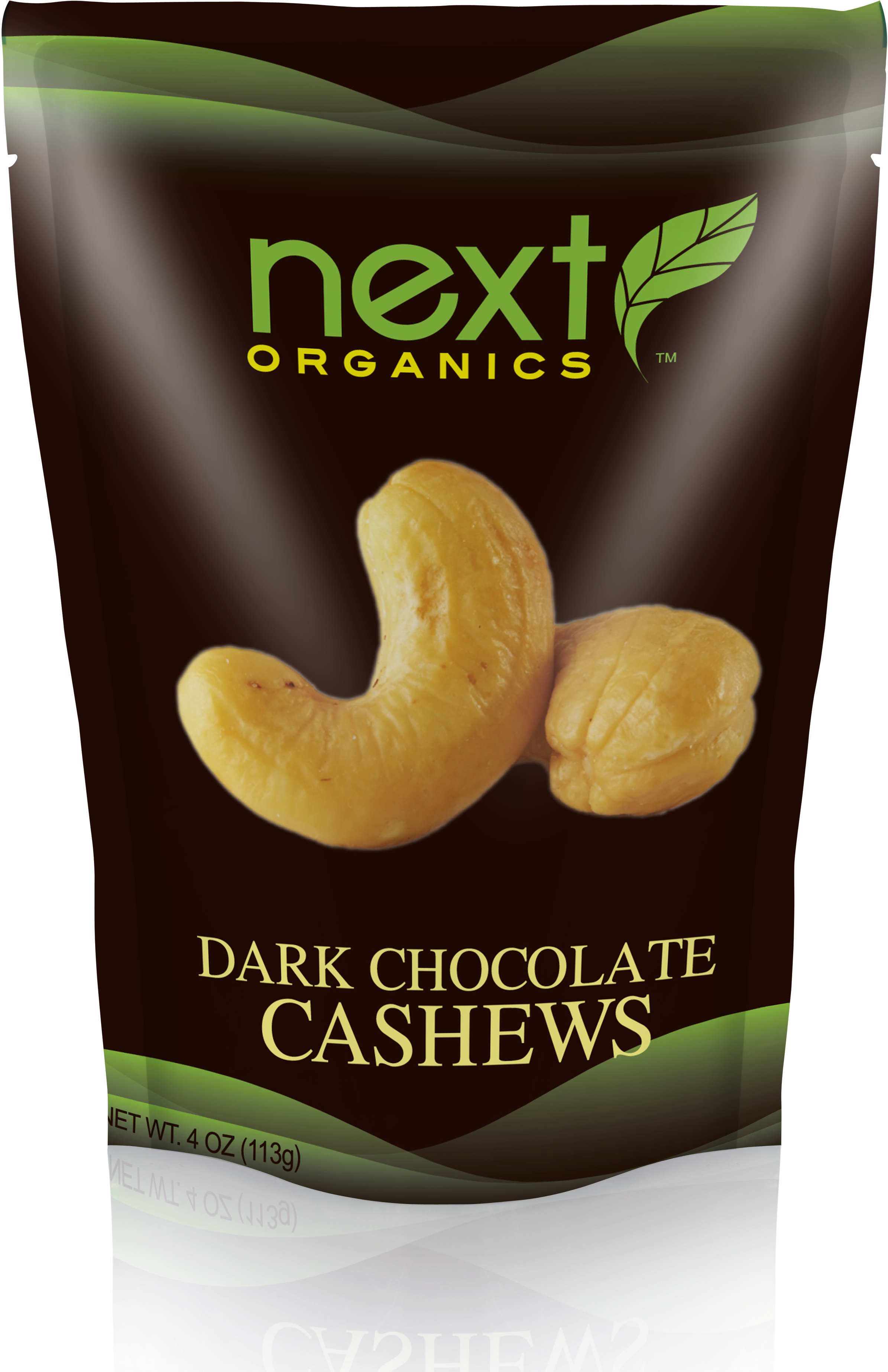 Next Organics Dark Chocolate Covered Cashews - Next Organics Dark Chocolate Pretzels (2456x3696), Png Download