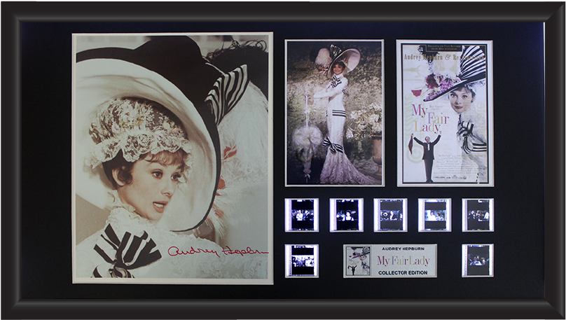 My Fair Lady Autographed Film Cell Display - My Fair Lady (860x508), Png Download