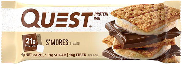 Quest Nutrition Bar - Quest Bar S Mores (1111x736), Png Download