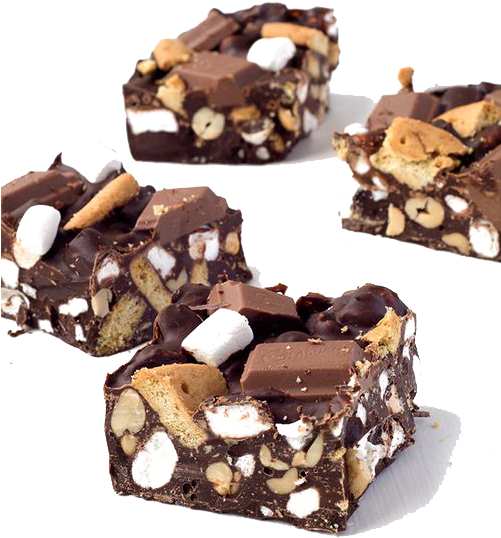 Smore Bar - Rocky Road (500x729), Png Download
