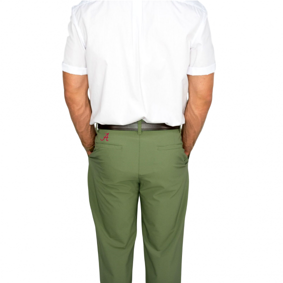 Alabama Pant Green Back Closeup - Pocket (565x700), Png Download