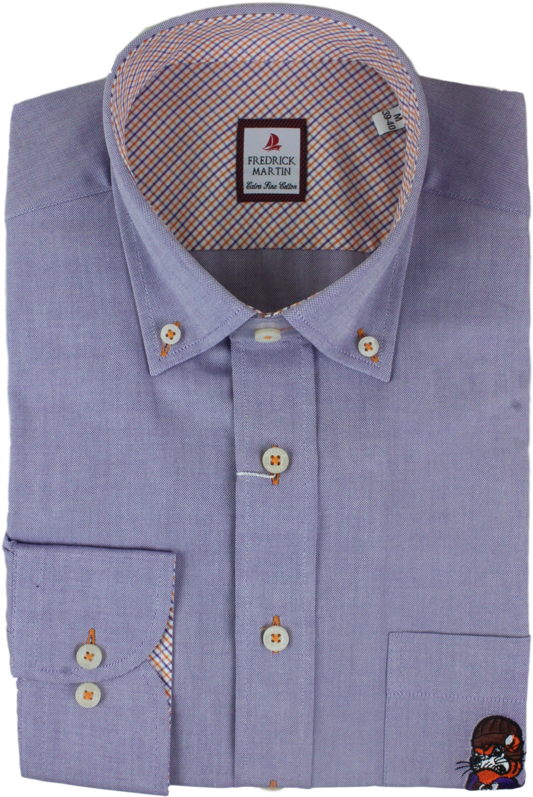 Elkmont Men's Touchdown Dress Shirt - Button (1333x2000), Png Download