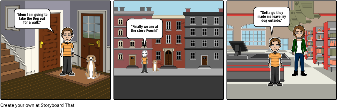 Walking The Dog - Storyboard On Health Is Wealth (1164x385), Png Download